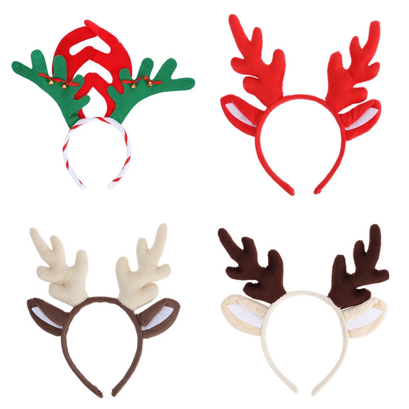 child reindeer antler headband