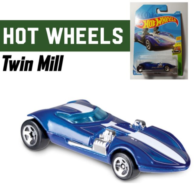 hot wheels twin mill blue