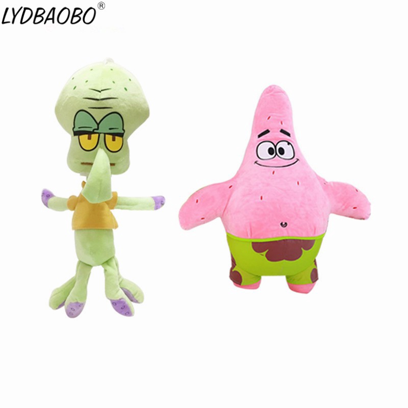 spongebob plush set