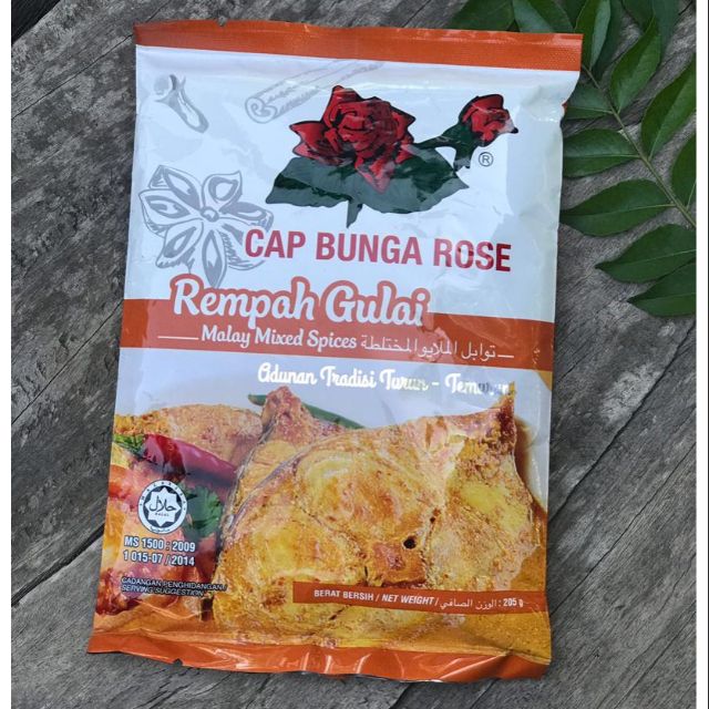 rempah gulai cap bunga rose