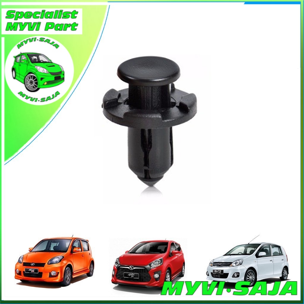 PERODUA MYVI all BUMPER CLIP FENDER COVER CLIP /Bumper Fender Under