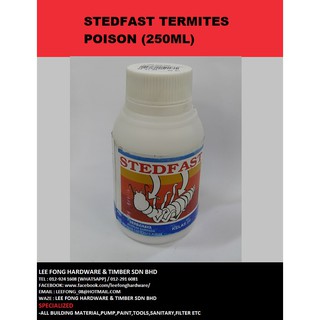 Odourless STEDFAST TERMITICIDE Anti Termites / Racun anai 