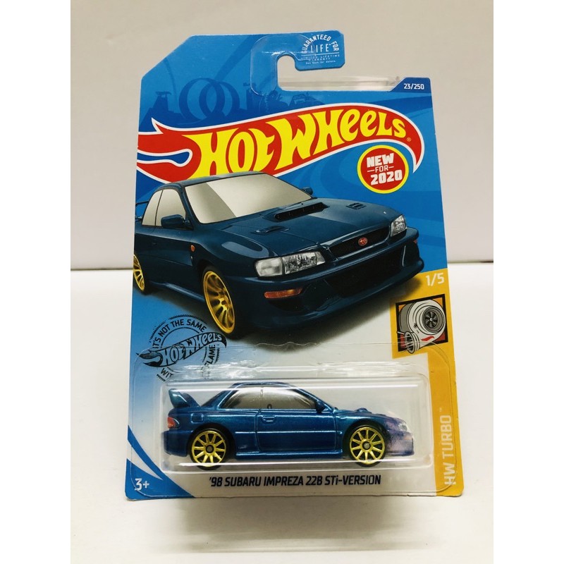 hot wheels impreza 22b