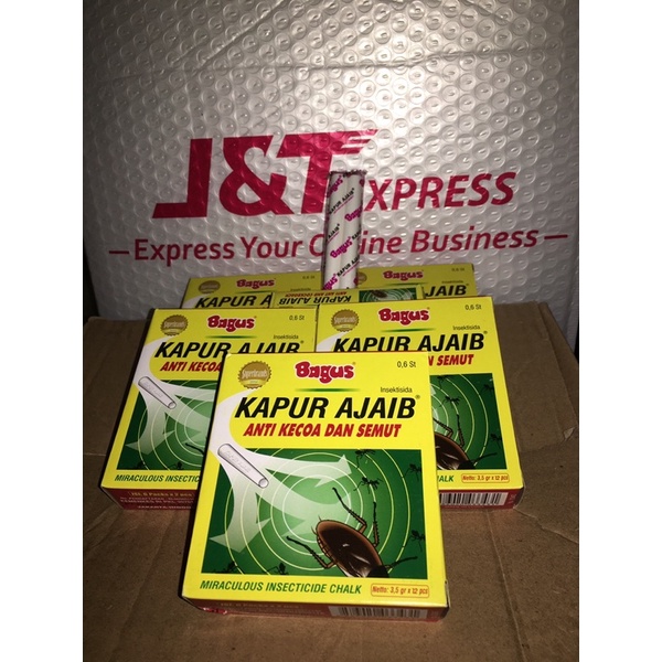 Kapur Ajaib Anti Semut Lipas 12 Original Jenama Bagus Shopee Malaysia