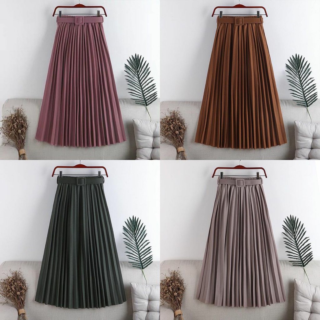 Joyce Pleated Skirt Selling Skirt Shopee Malaysia