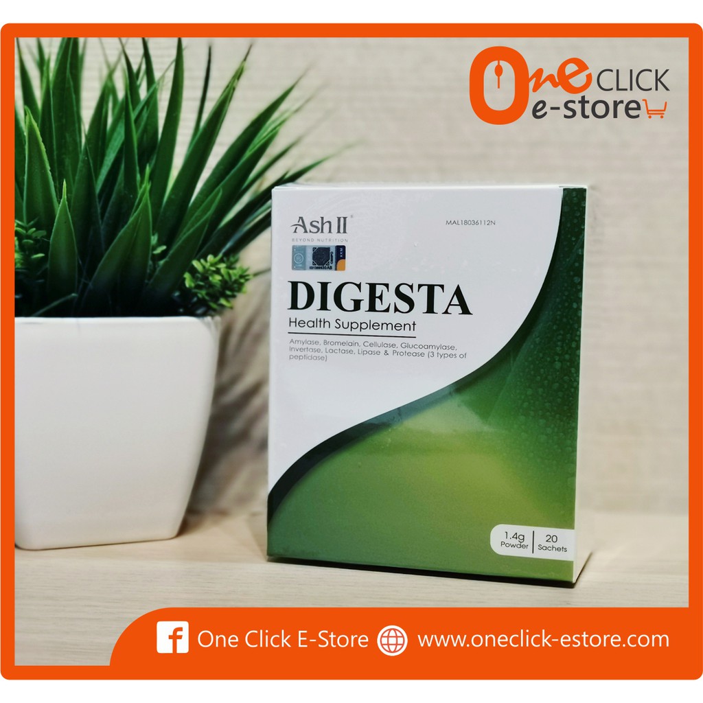 Ash II Digesta (Enzyme for disgestion) Shopee Malaysia