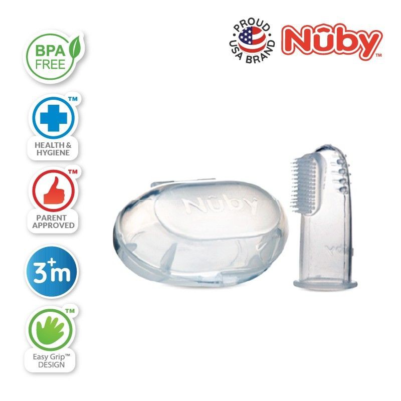 nuby finger toothbrush