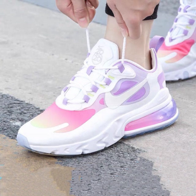 pink purple and white nikes