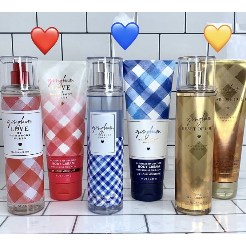 Bath Body Works Gingham / Gingham Love/ Gingham Gold Shopee Malaysia