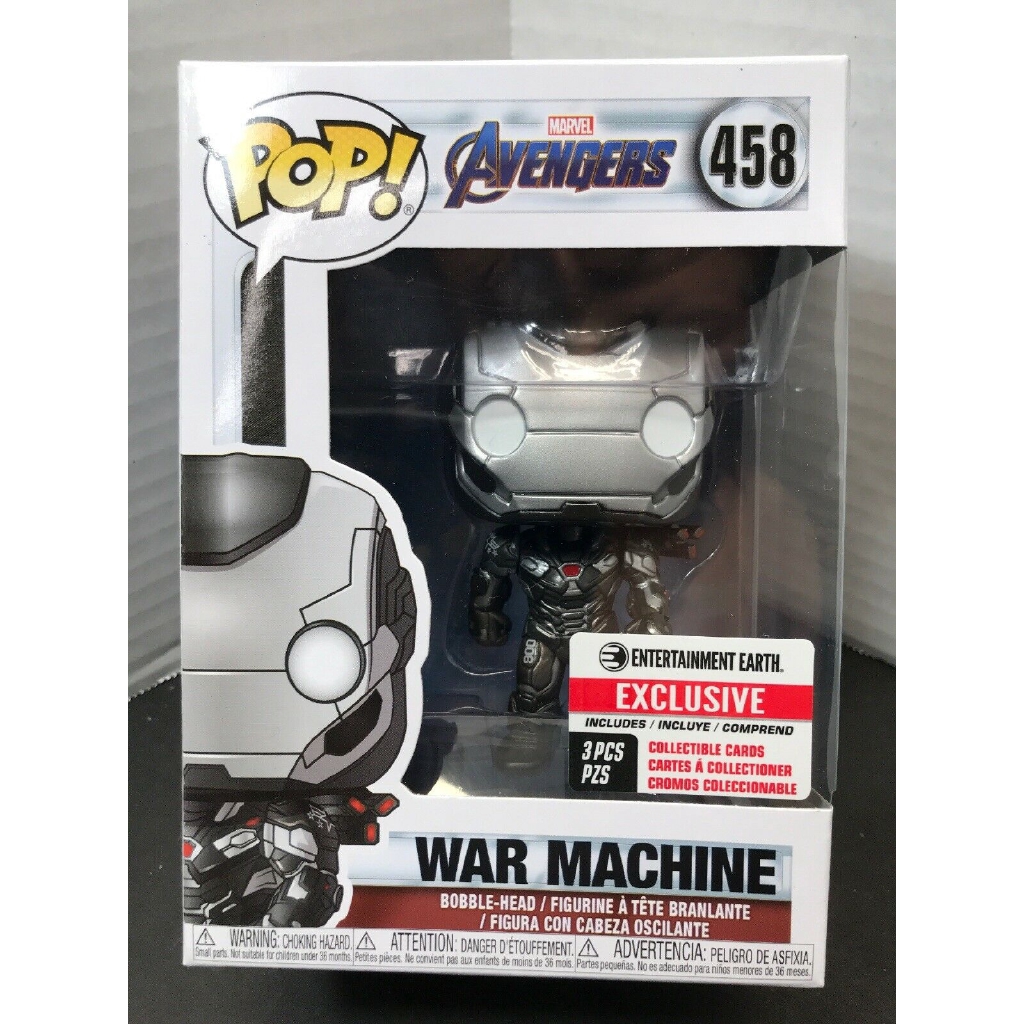 Endgame Avengers 4 Funko Pop War Machine 458 Exclusive