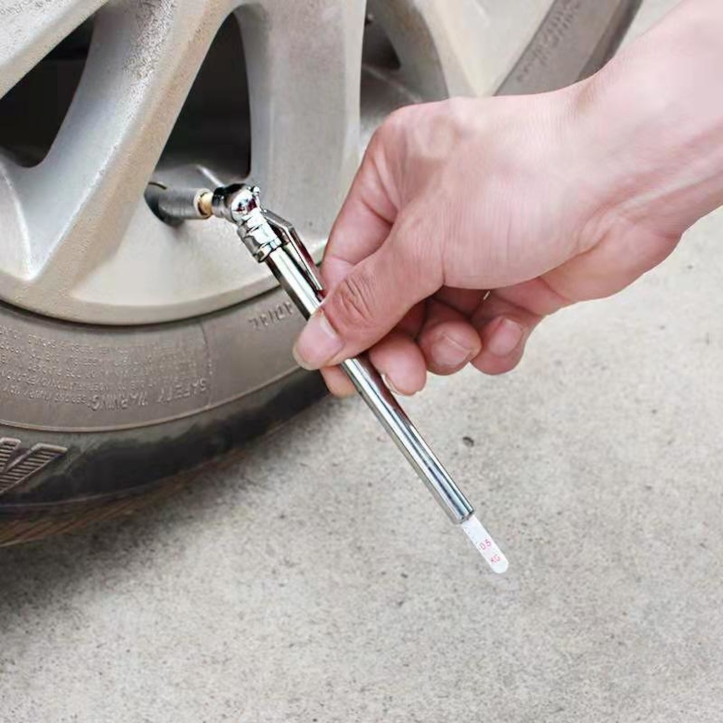Tire Pressure Test Kit Detectors Tyre Air Pressure Gauge Car Accessories Wira Waja Saga Persona Myvi Viva Bezza Axia Shopee Malaysia