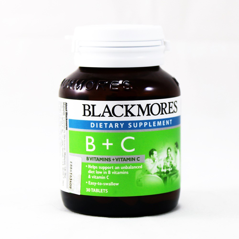 Blackmores B+C 30 Tablets (Vitamin C And Folic Acid) | Shopee Malaysia