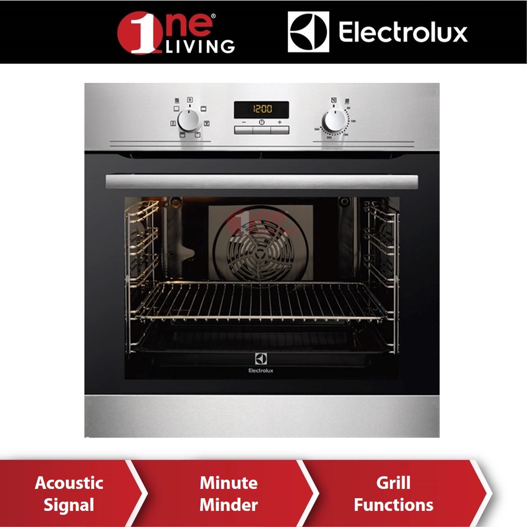 Electrolux 72L Builtin Oven with Grill Function EOB2400AOX Shopee