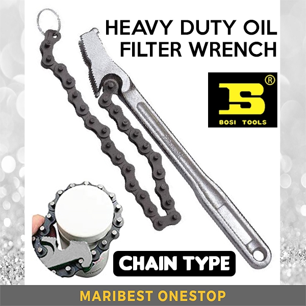 HEAVY DUTY OIL FILTER WRENCH CHAIN TYPE
