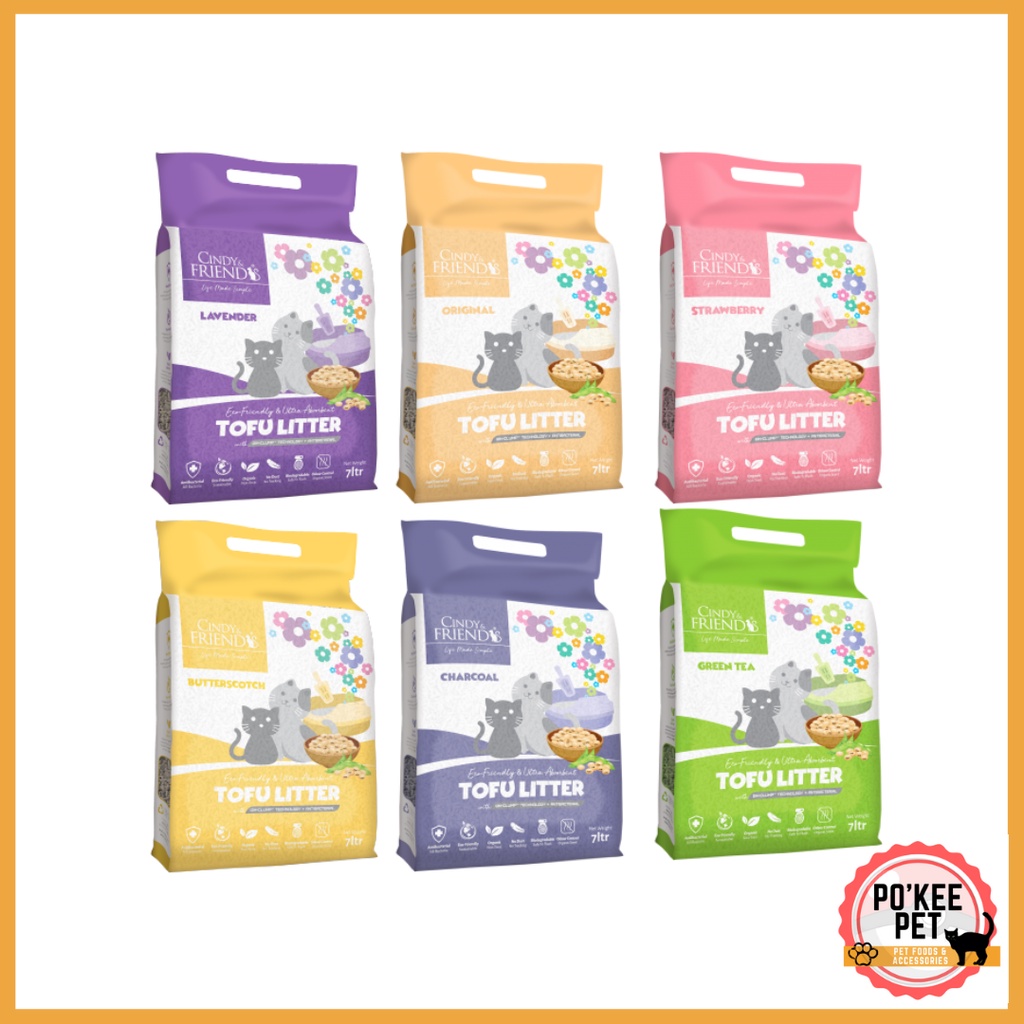 Cindy & Friends Tofu Litter 7L Cat Litter Shopee Malaysia