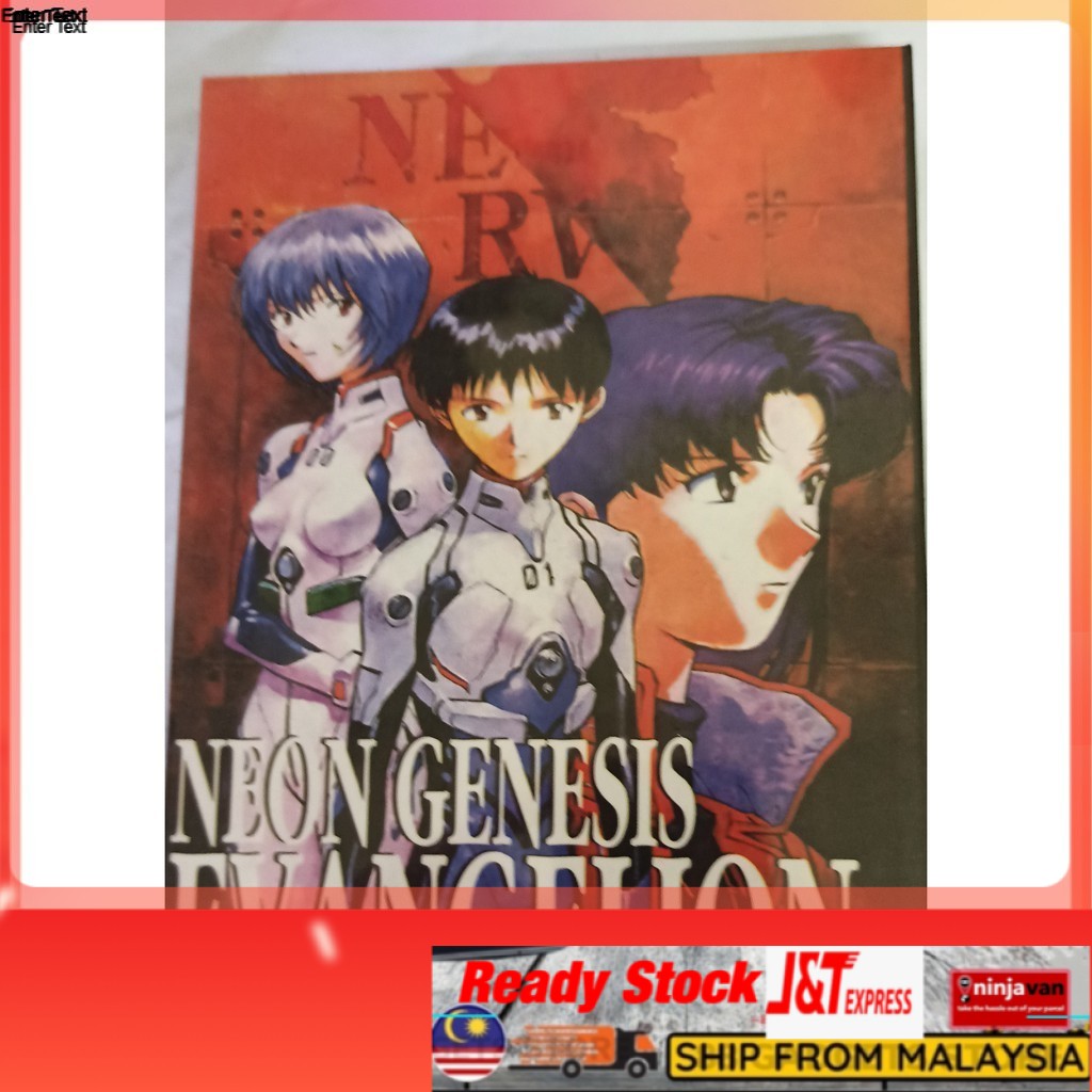 Original Dvd Neon Genesis Evangelion Episode 1 26 End Shopee Malaysia
