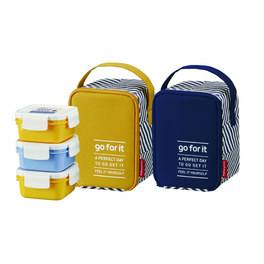 lunch box set with bag