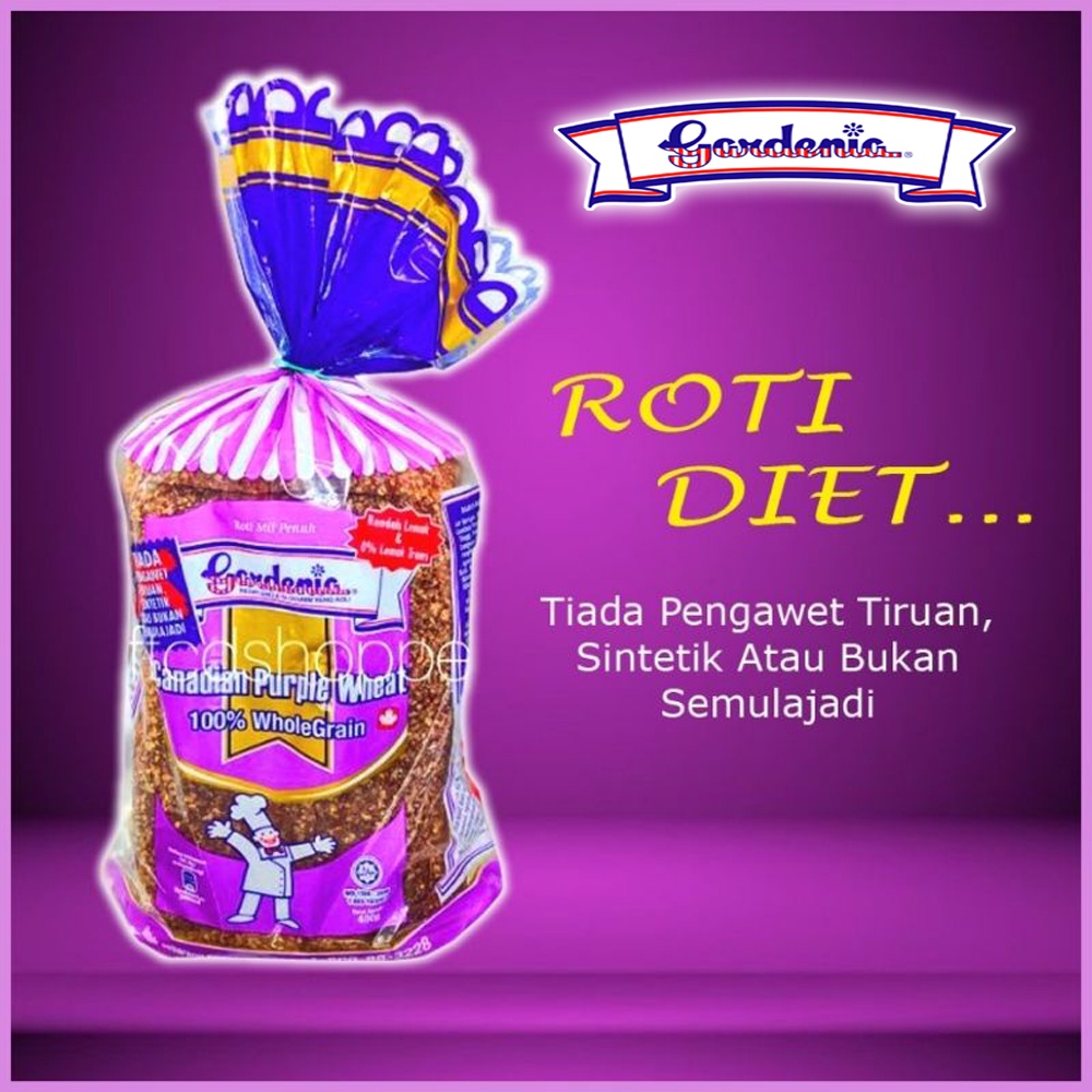 Gardenia Breakthru Roti Purple Canadian Purple Wheat 100 WholeGrain 