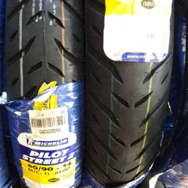 Michelin Pilot Street 2 Tayar Tubeless Shopee Malaysia