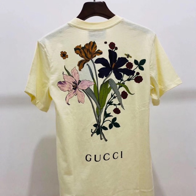 gucci shirt flowers