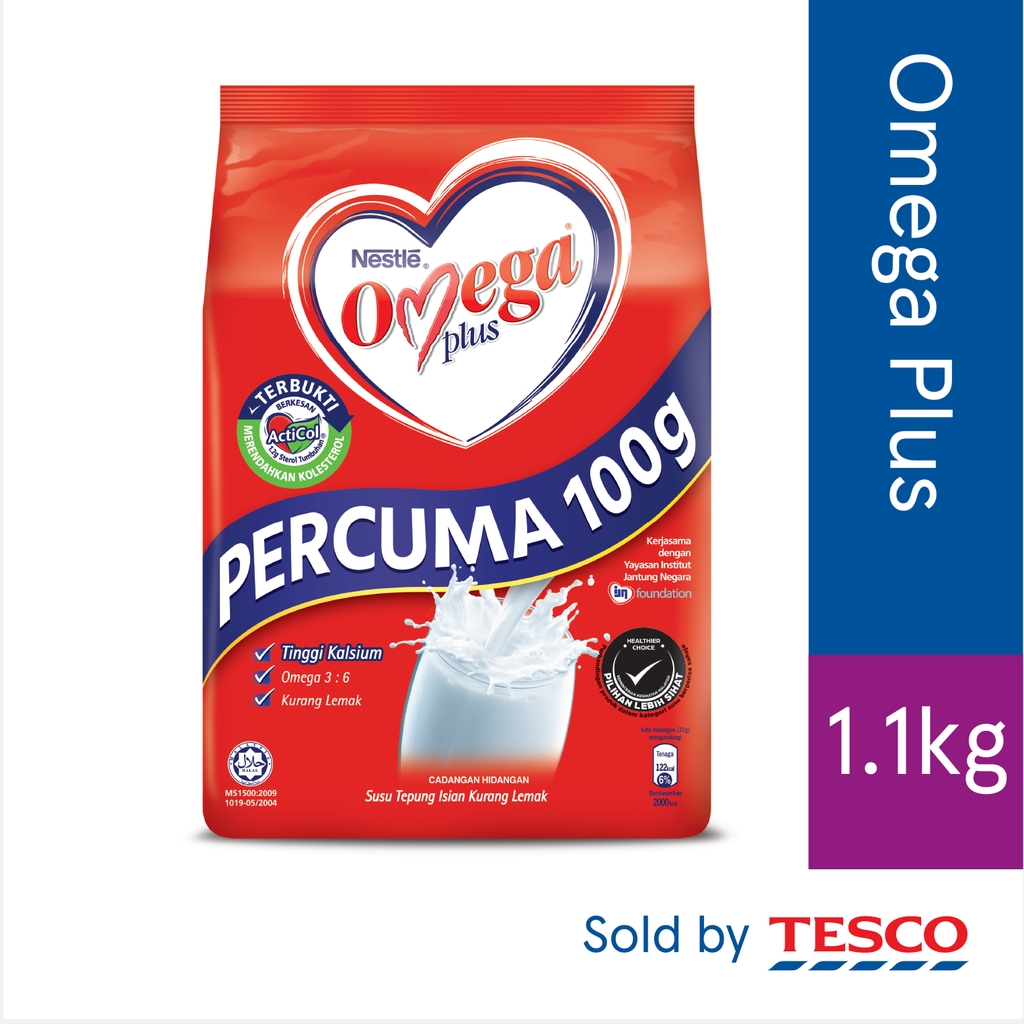 Nestle Omega Plus 1kg FOC 100g | Shopee Malaysia