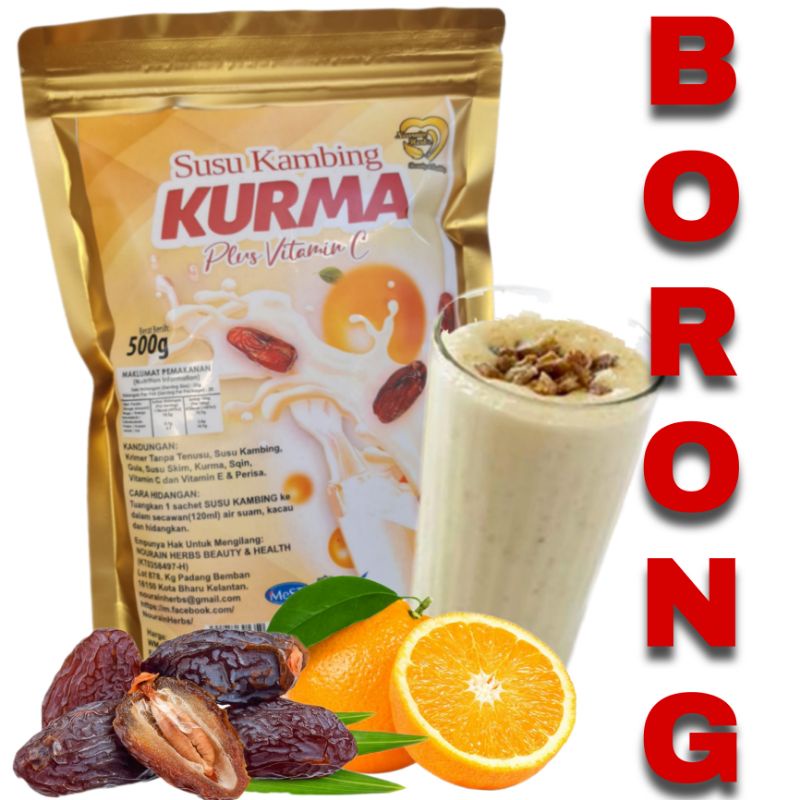 [KULIT CANTIK] SUSU KURMA DAN VITAMIN C - SUSU KAMBING