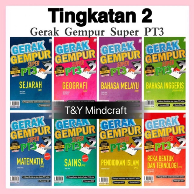 [TNY] Gerak Gempur Super PT3 Tingkatan 2 2020  Shopee 