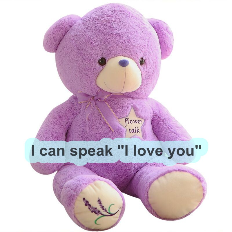talking teddy bear i love you