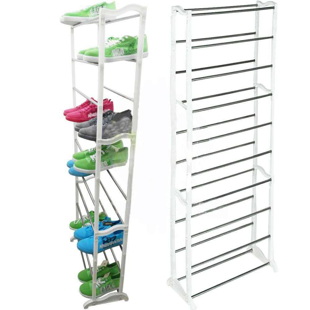 10 Tier Amazing Shoe Rack Scarf Tudung  Rak  Simpan Kasut 