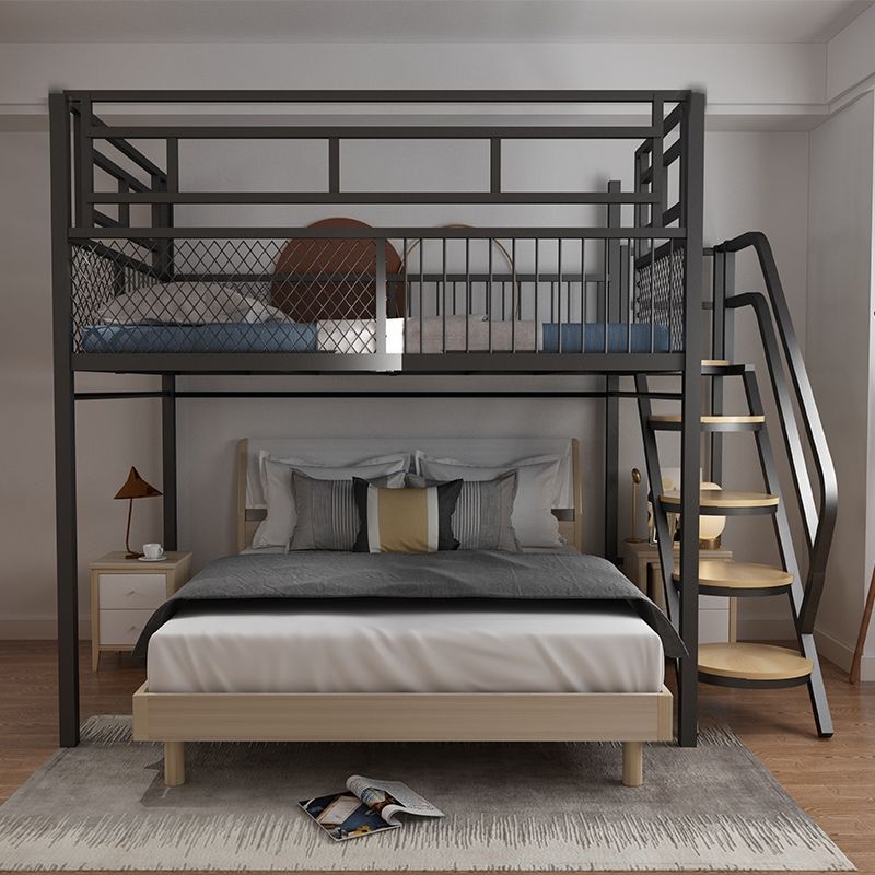 Loft Loft Bed Multifunctional Space-saving Loft Bed Apartment Duplex ...