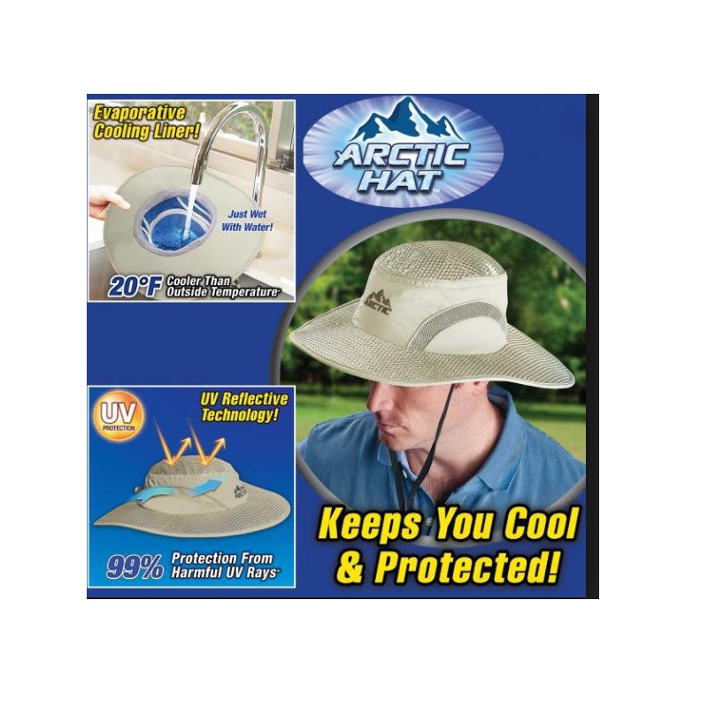 hydro cooling bucket hat