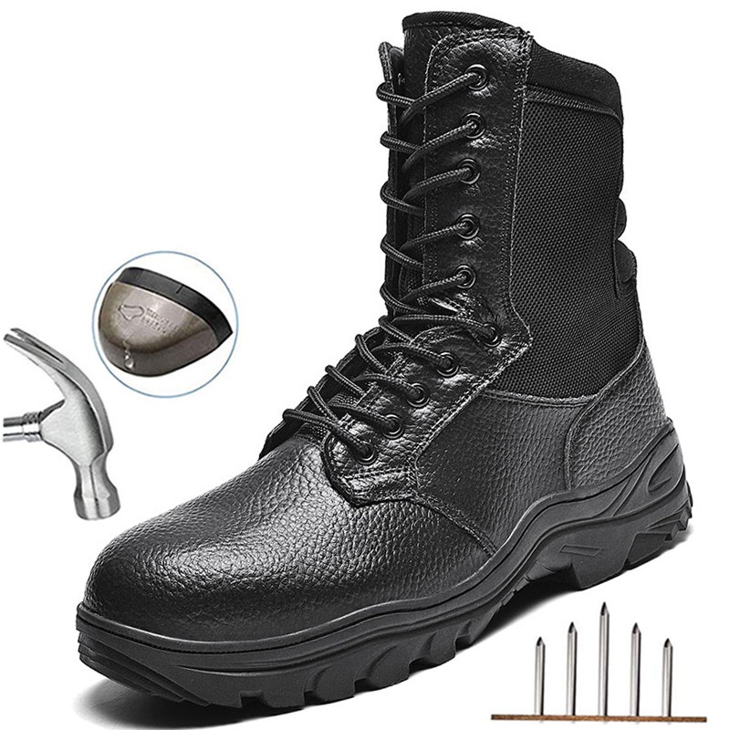 puncture proof steel toe boots