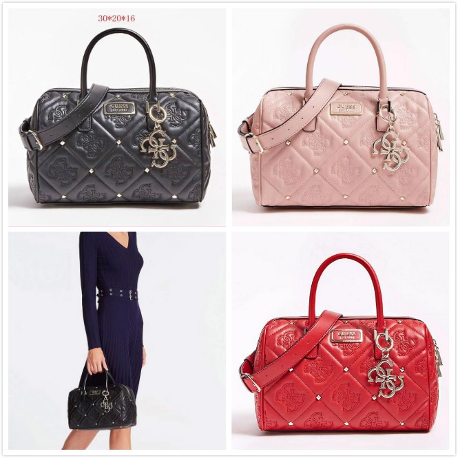 guess handbags red colour