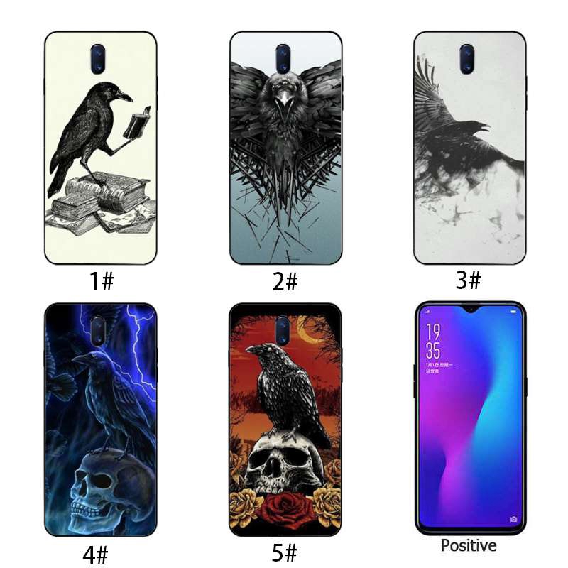 Raven and Skull Samsung S10 Case