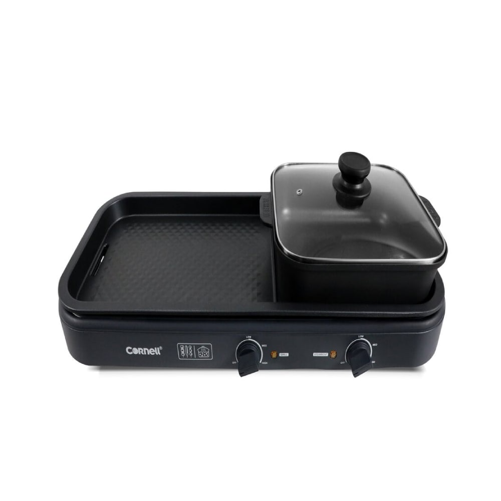 Cornell Table Top Grill with Hot Pot CCGEL98DT Shopee Malaysia