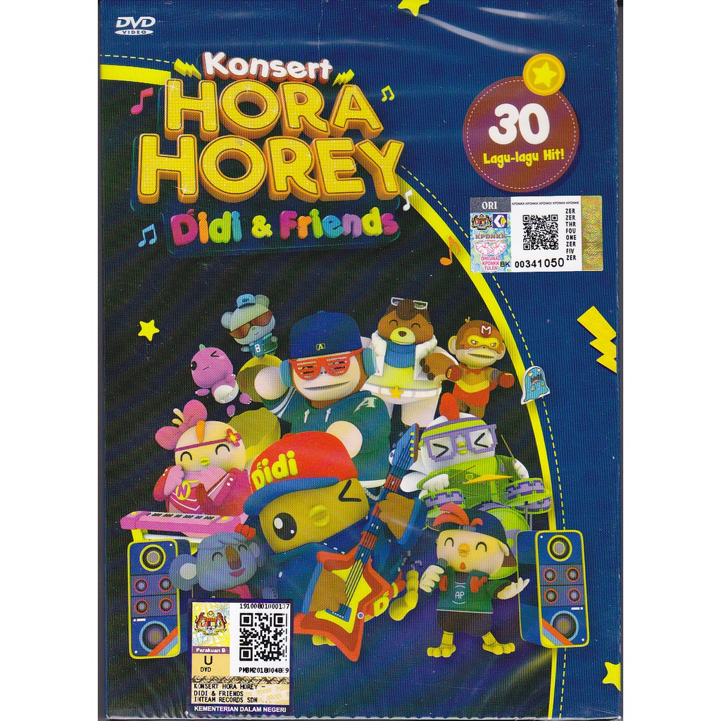 Buy DIDI & FRIENDS - Konsert Hora Horey ( DVD ) 30 Lagu-Lagu Hit 