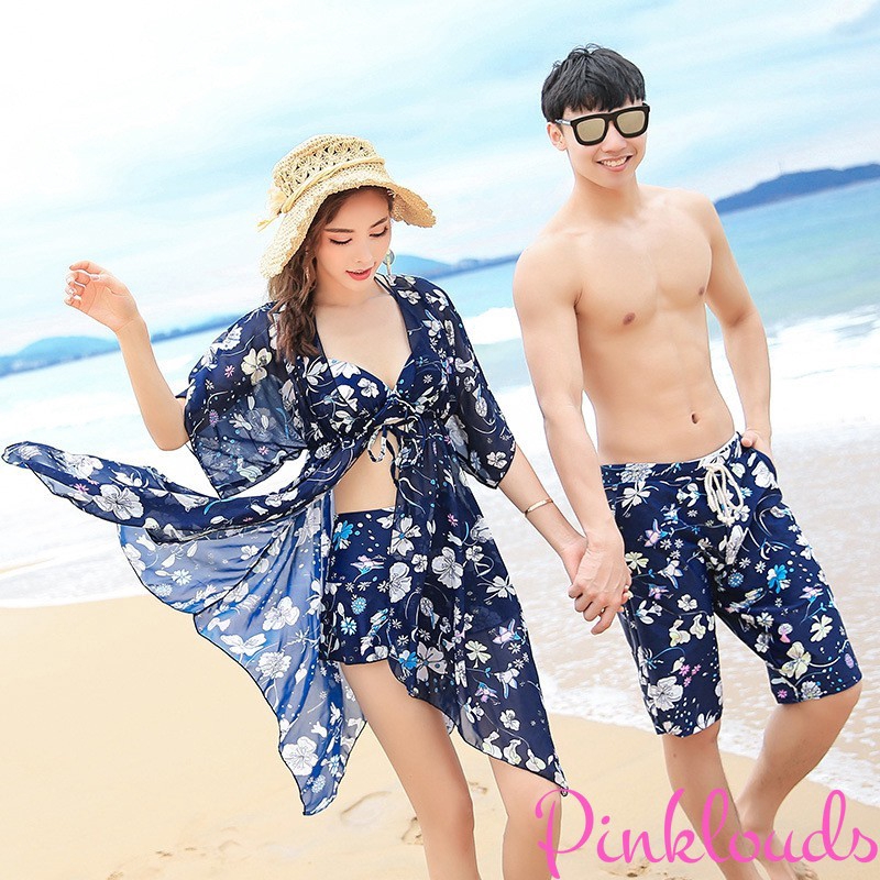 couple beachwear