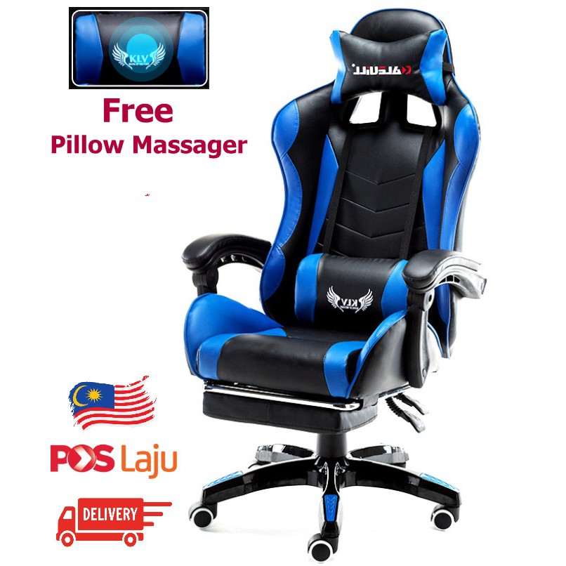 Gaming Chair Office Swivel Chair Racing Leather Office Chair Computer Chair Shopee Malaysia