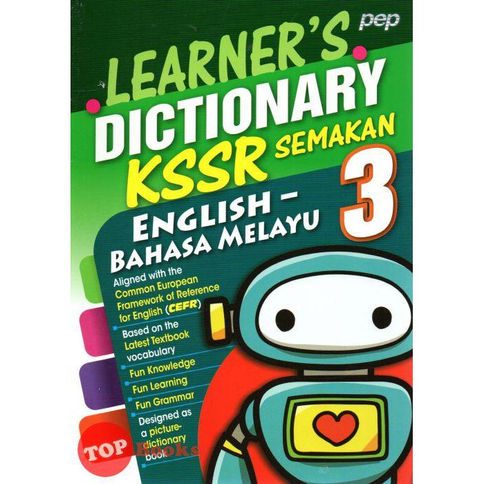 Buy Topbooks Pep Learner S Dictionary Year 3 English Bahasa Melayu Kssr Semakan Seetracker Malaysia