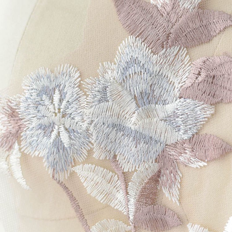 Multi Versatile 1 Set Flower Embroidery Patch Wedding Dress Clothing Sew Floral Patches Diy Lace Fabrics Applique Fab... - Image 2