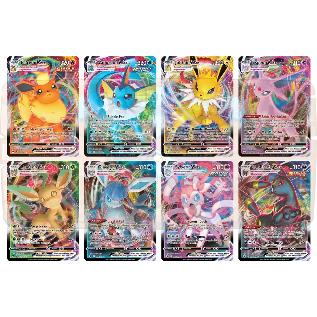 Eeveelutions VMAX / English Evolving Skies (Pokemon TCG) | Shopee Malaysia