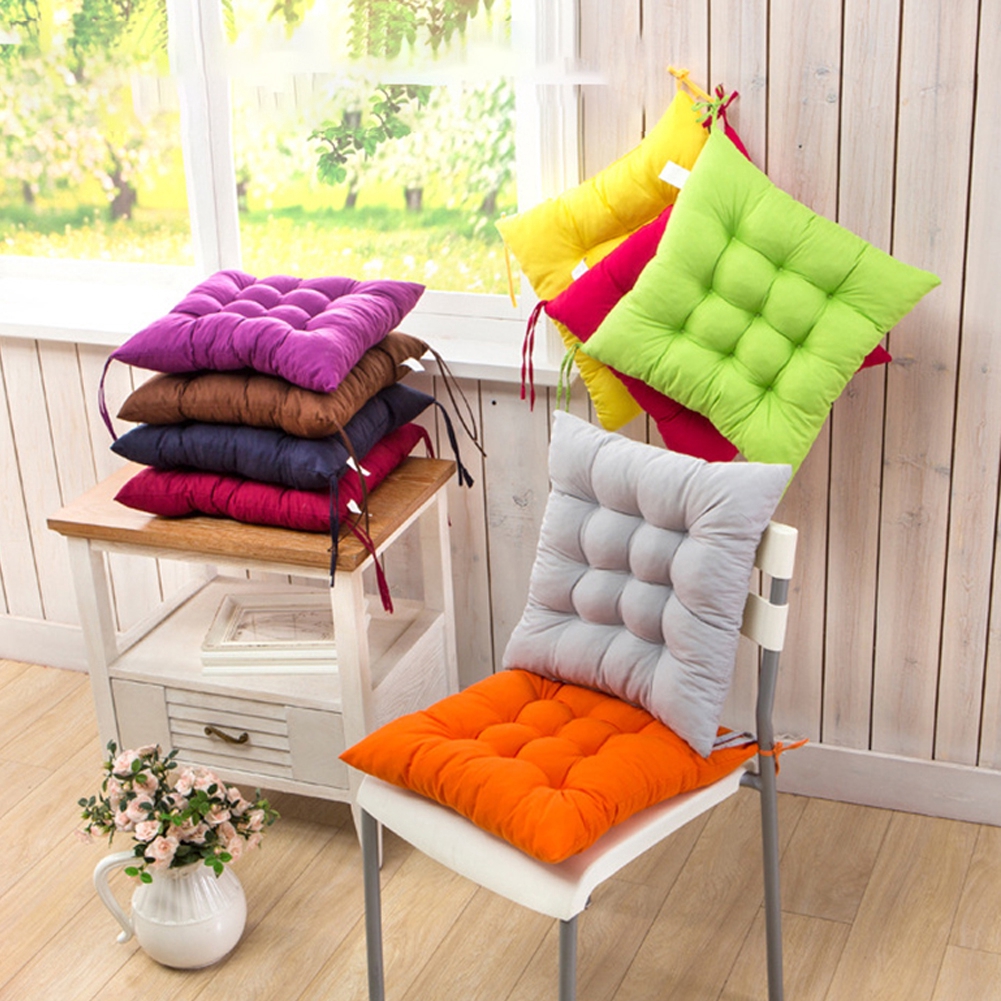 Tie On Seat Pads Dining Room Garden Kitchen Chair Cushions Outdoor Patio Pillow Shopee Malaysia