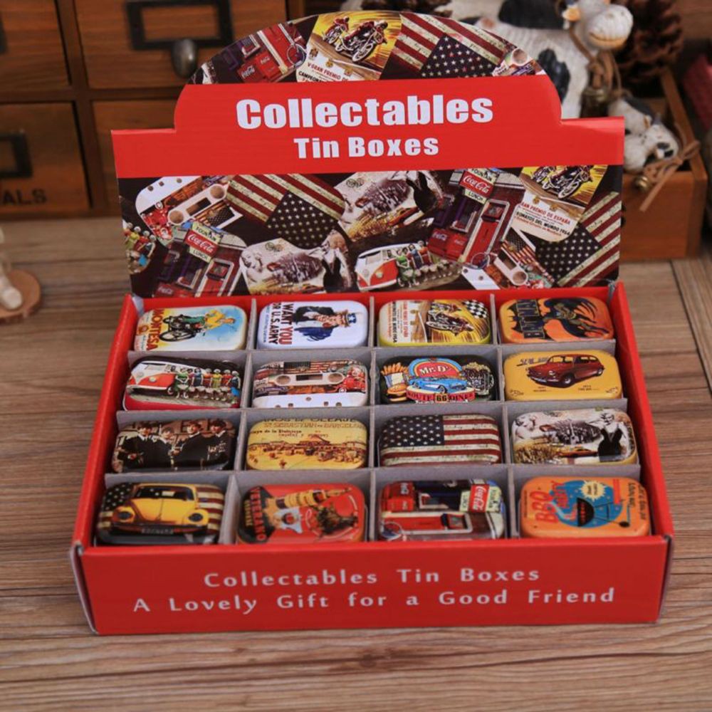 collectible tin boxes