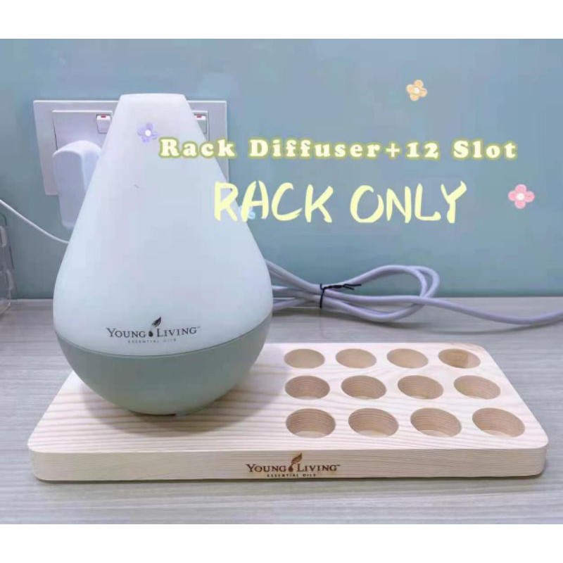 deodorant READY STOCK] High Quality Young Living Owl Diffuser Display Rack / Storage Rack