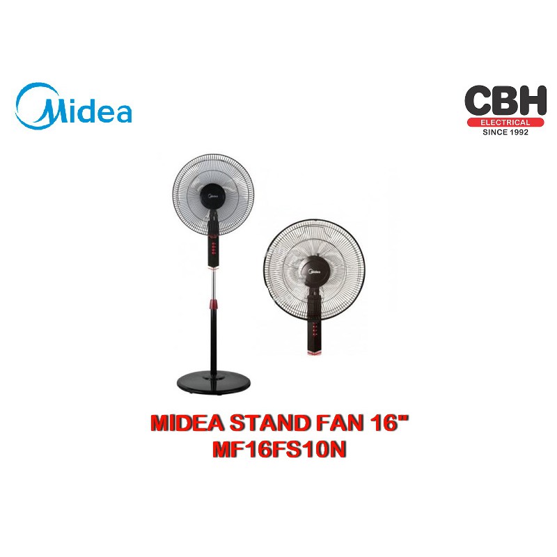 Midea Stand Fan 16 Inch Mf16fs10n Shopee Malaysia