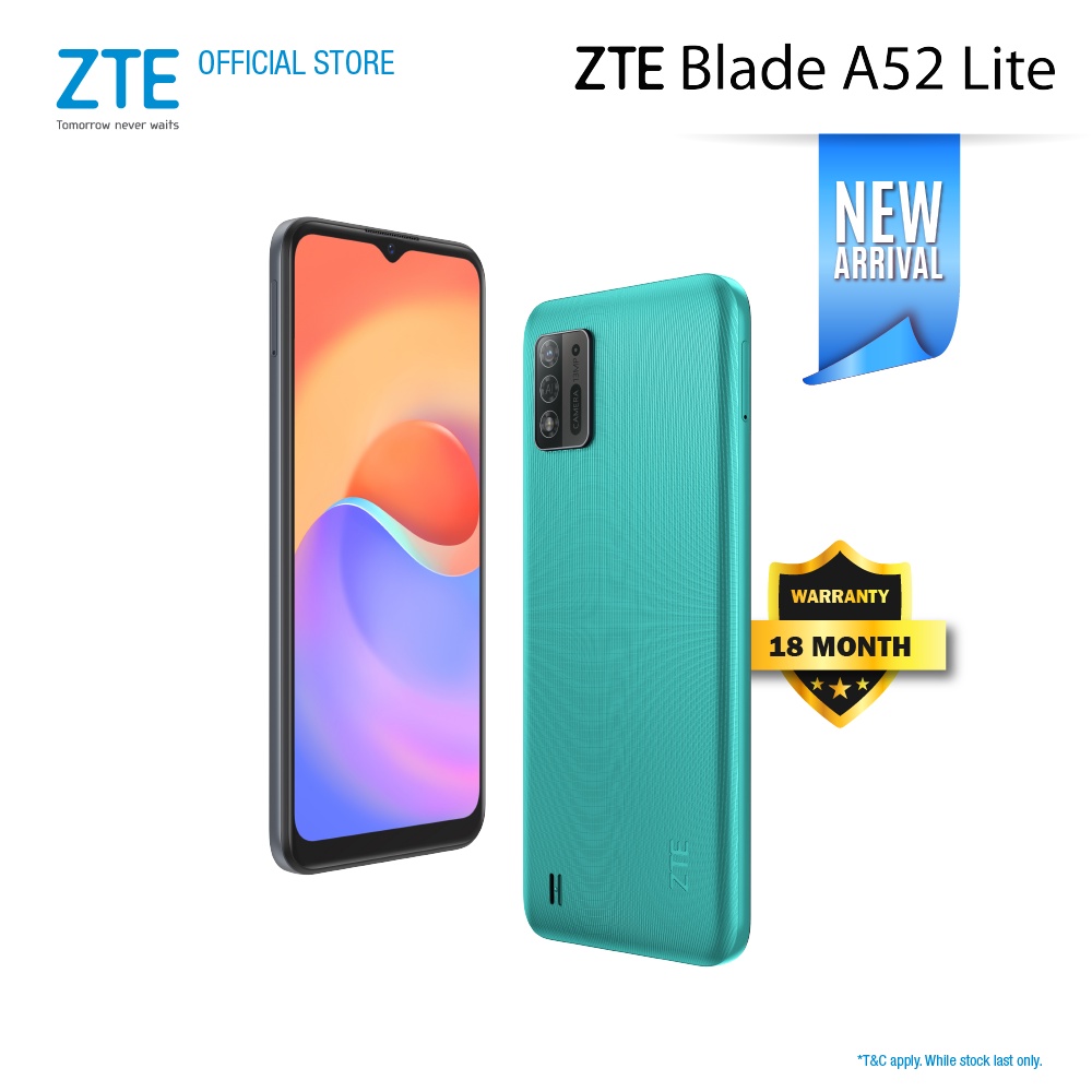 ZTE Blade A52 Lite Price in Malaysia & Specs - RM389 | TechNave