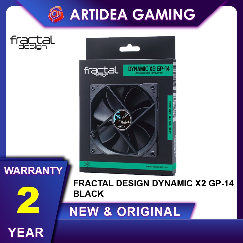 FRACTAL DESIGN DYNAMIC X2 GP-14 BLACK - FD-FAN-DYN-X2-GP14-BK | Shopee  Malaysia