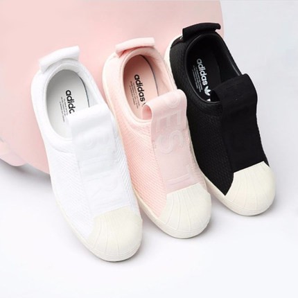 ready stock】original adidas SLIP ON SUPERSTAR BW3S SLIPON W  BY9137-2949-9138 | Shopee Malaysia