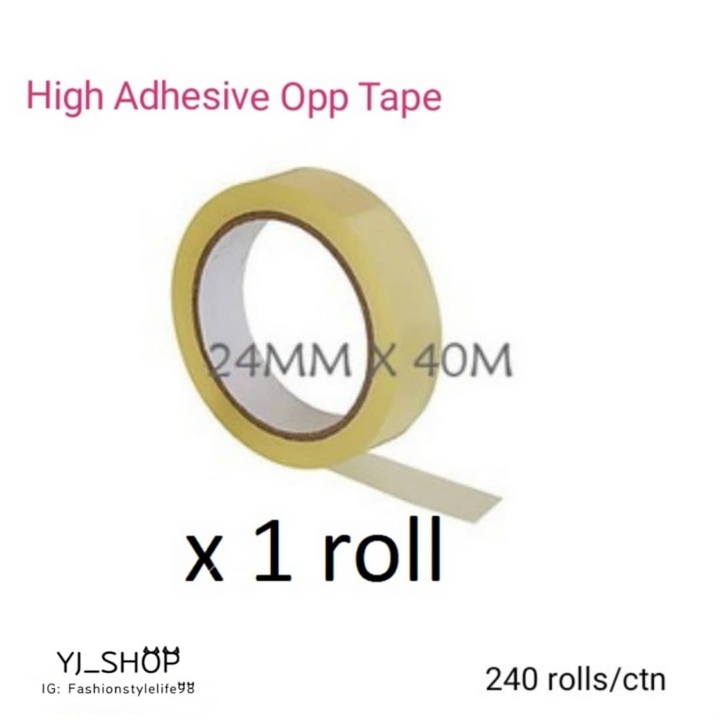 Cellophane Tape 24mm x 40 meter Shopee Malaysia