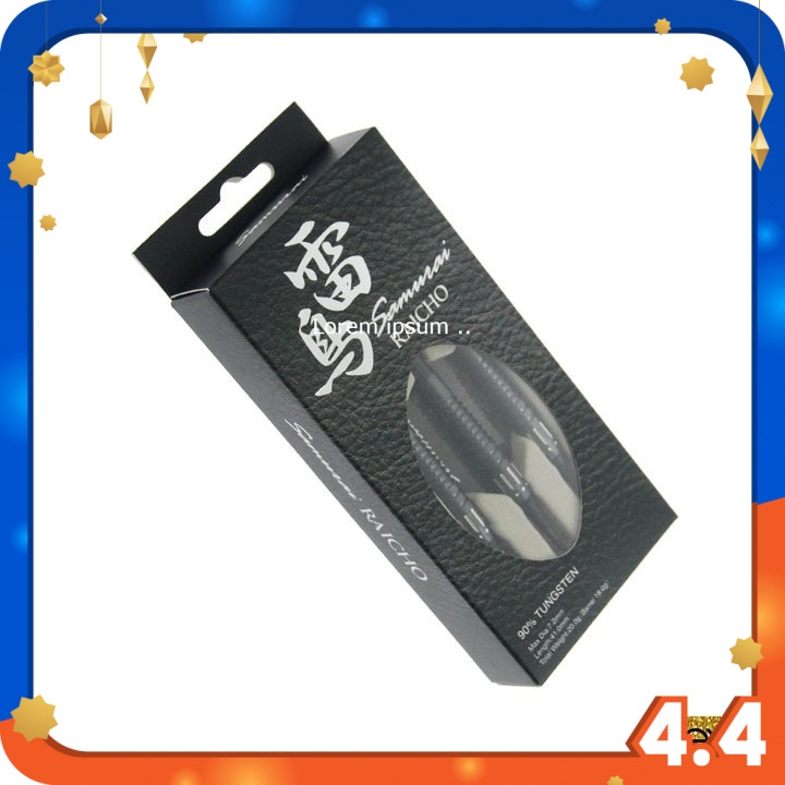 SAMURAI RAICHO (雷鳥) S Class DARTS | Shopee Malaysia